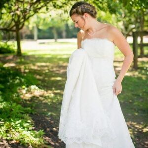 Rosa Clara Elegant White Wedding Dress